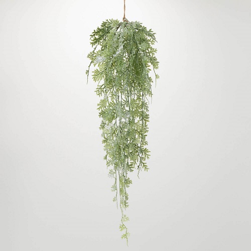 Frosted Fern Hanging  Swag - Greenery & Floral - delicate looking garland for weddings